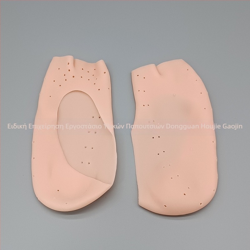 Κάλτσες τύπου βάρκας με ανοιχτό δάχτυλο και σιλικόνη SEBS – αναπνεόμενες, διαχωριστής δακτύλων, αντίτριβής, αντιολισθητικές, ενυδατικές για το δέρμα