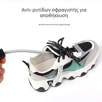 Τεντωτήρας παπουτσιών με ελατήριο – αυτόματη τηλεσκοπική ρύθμιση, πλαστικός, μοντέλο 017, κατάλληλος για αθλητικά, δερμάτινα, casual, υφασμάτινα και εργασιακά παπούτσια
