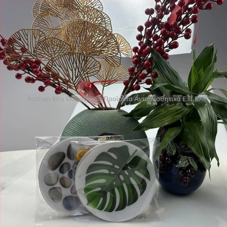 Κύκλικά αυτοκόλλητα αντιολισθητικά μπάνιου PEVA, υπόστρωμα PE, πάχος 0,8 mm, προαιρετικά σχέδια