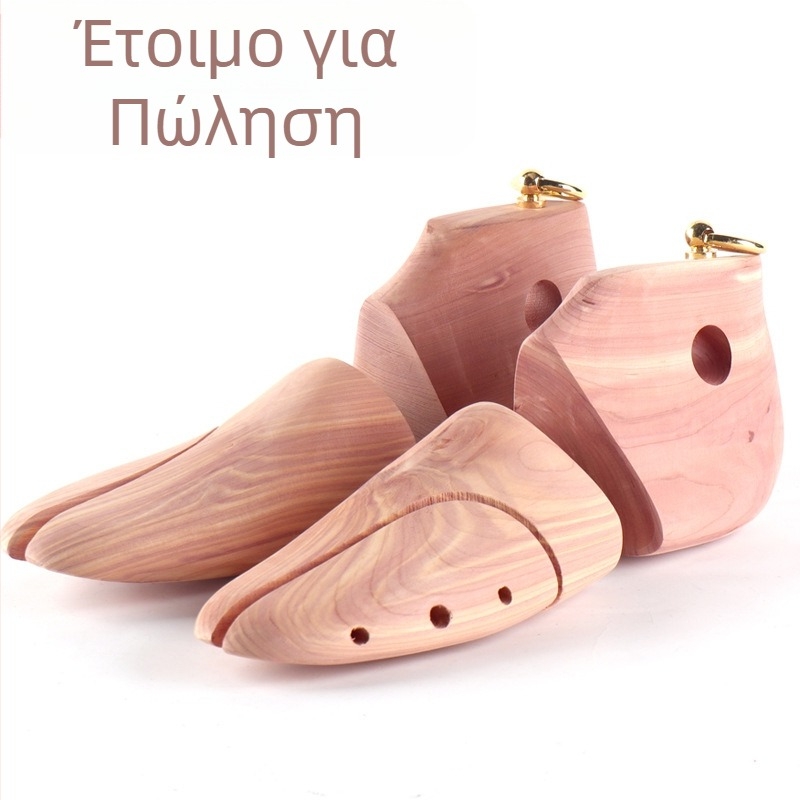 Mrs. Di Κέδρινο Ξύλινο Καλούπι Παπουτσιών – Ρυθμιζόμενο Με Ελατήριο Υποστήριξης, Αποσμητικό και Αντιρυτιδικό, Μοντέλο: Διαστολέας/Καλούπι Παπουτσιών