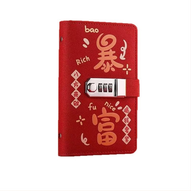 Perseverance δερμάτινο βιβλίο αποταμίευσης κλειδωμένο με κωδικό — Ιδανικό δώρο για γάμους, γενέθλια, γιορτές