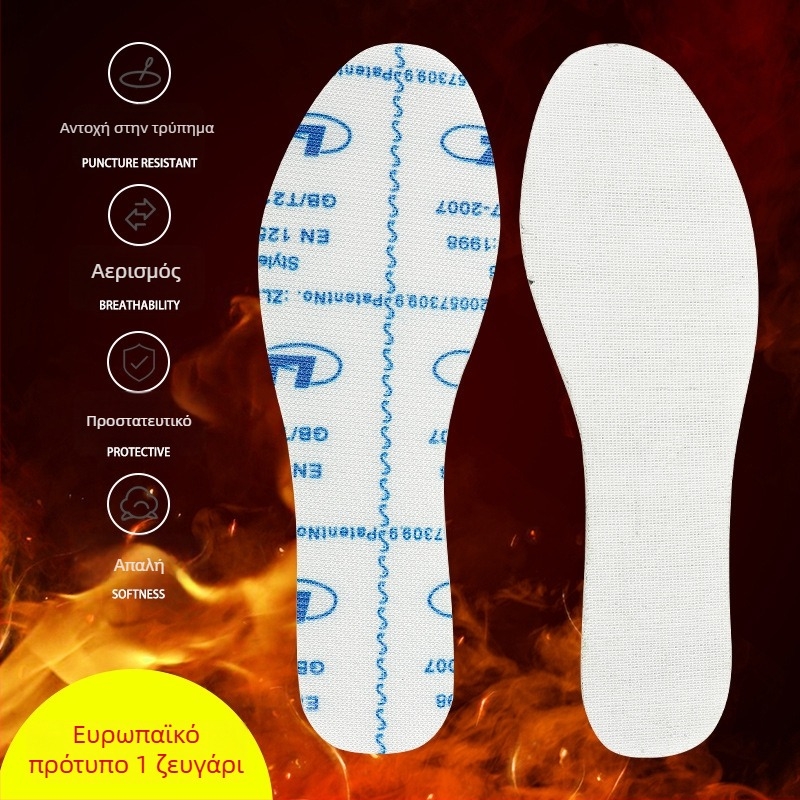 RUNWING KFL Kevlar πάτοι για εργατικά παπούτσια – ολόκληρος πάτος, ανθεκτικός σε διάτρηση, αντι-καρφί, αντιολισθητικός