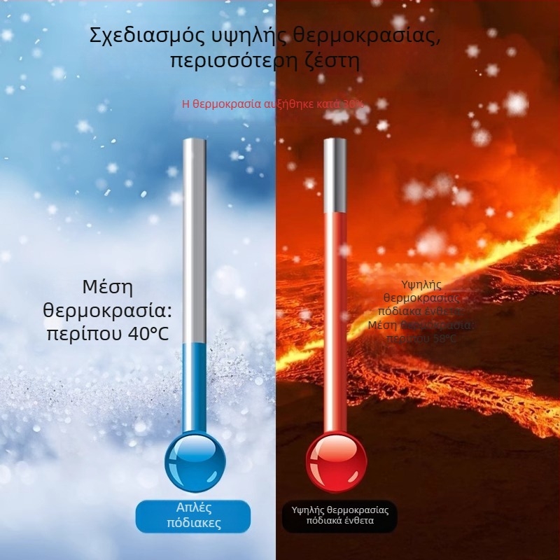 Θερμαινόμενος πάτος παπουτσιών από μη υφασμένη ύλη, πλήρης πάτος, Unisex, ενήλικοι