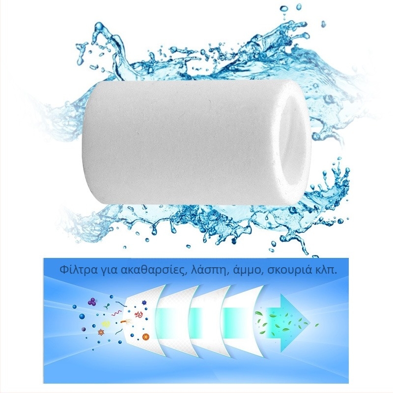 Ανταλλακτικό φίλτρο για βρύση καθαρισμού νερού με ανιχνευτή ποιότητας νερού, PP βαμβακερό φίλτρο, μάρκα Record Work