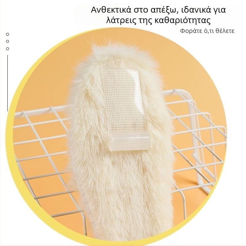 Unisex χειμερινές εσωτερικές σόλες από τεχνητή γούνα με παχιά γούννα κουνελιού, απορροφούν τον ιδρώτα, έλεγχος οσμών, μαλακή σόλα