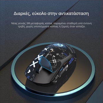 GPW1/2 γενιάς ποντικιού παιχνιδιών – αντιολισθητικό, ανθεκτικό στον ιδρώτα, άνετη αφή, αποσπώμενη κόλλα 3M