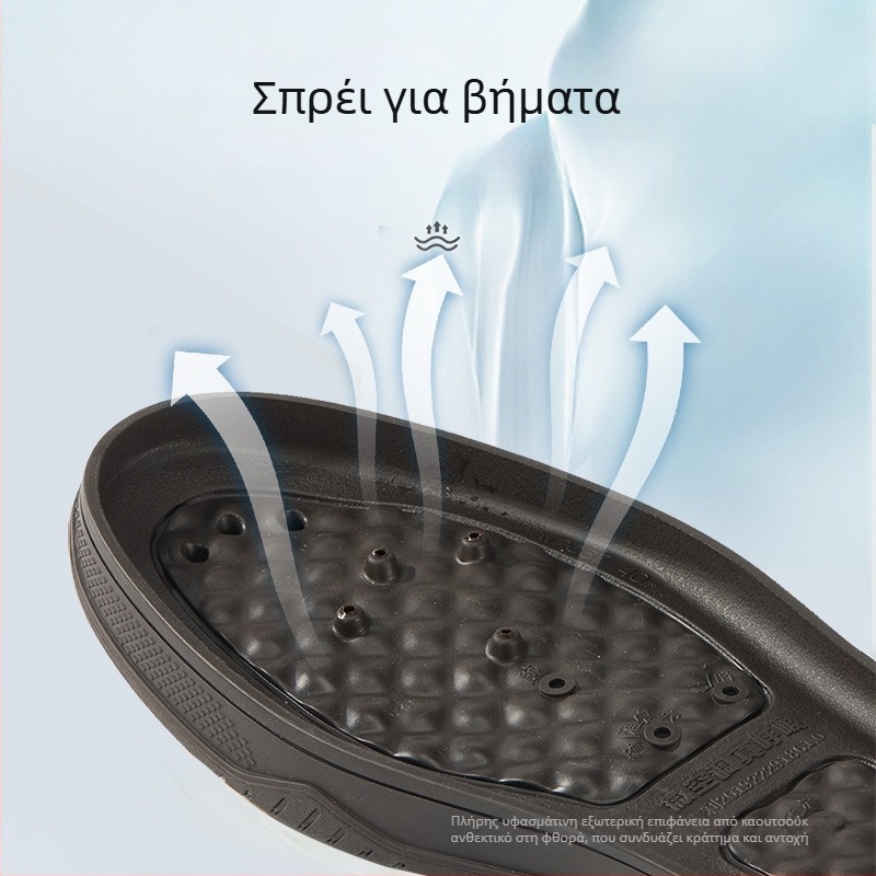 Πάτοι παπουτσιών από καουτσούκ για τεσσάρων εποχών, μασάζ, αντιολισθητικοί και παχύς πάτος