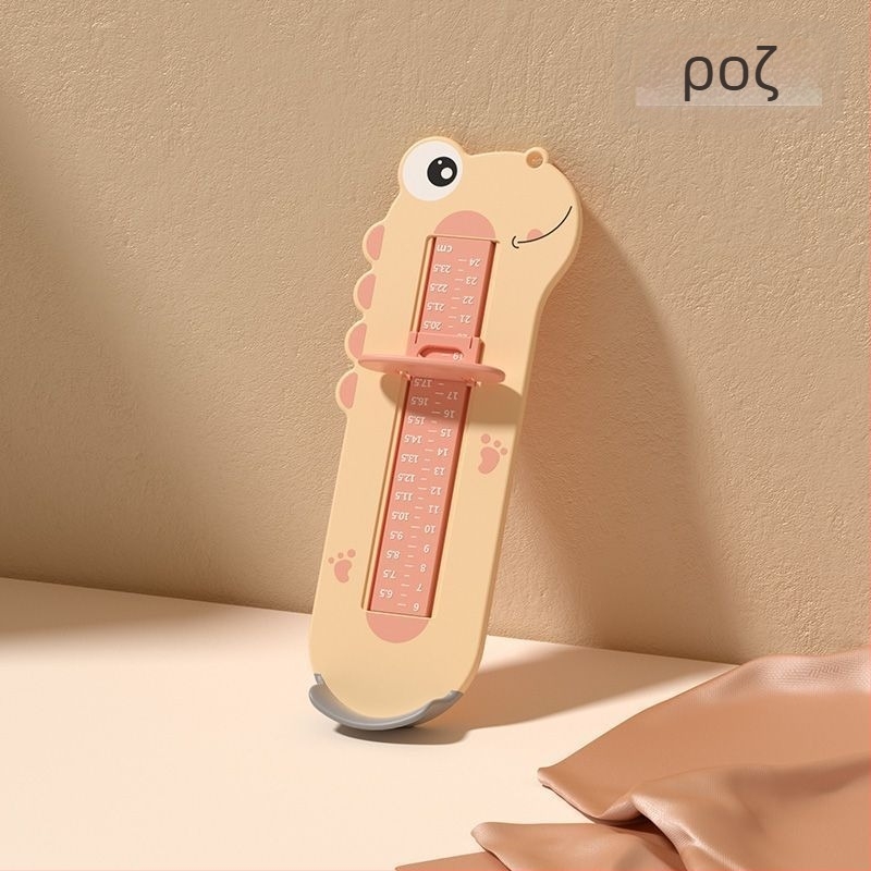 Συσκευή μέτρησης ποδιού μωρού για οικιακή χρήση, ABS πλαστικό, μάρκα Tong can, μετρά το εσωτερικό μήκος υπόδησης και το μήκος ποδιού για ηλικίες 1–6 ετών