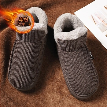 Μποτάκια χιονιού για τον χειμώνα (αδιάβροχα, αντιολισθητικά, με εσωτερική επένδυση από μαλλί προβάτων, σουέτ επάνω μέρος, παχιά σόλα)