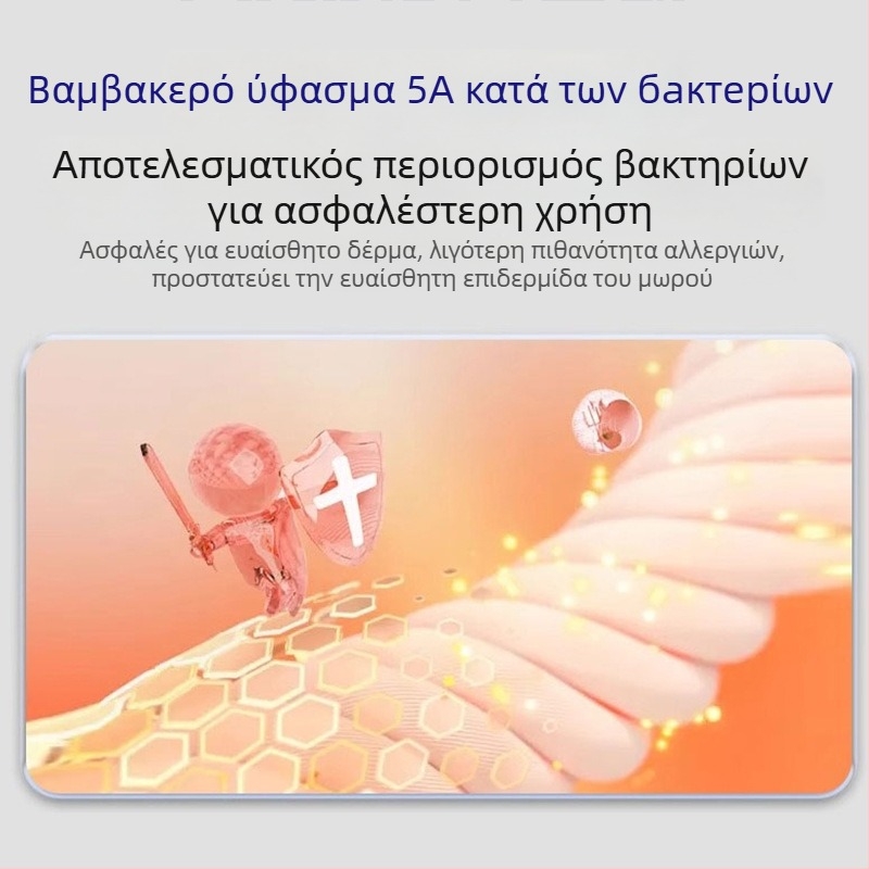 Διορθωτής στόματος για παιδιά — αποτρέπει το άνοιγμα του στόματος κατά τον ύπνο, καρτούν σχέδιο, πολυεστερικό νήμα