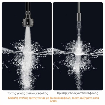 LIUHA Lh0201 Ασύρματο Φορητό Πιστόλι Νερού Υψηλής Πίεσης με Μπαταρία Λιθίου, 21V, 15 bar, Μακρύ Σωληνάκι Εξόδου 3 m