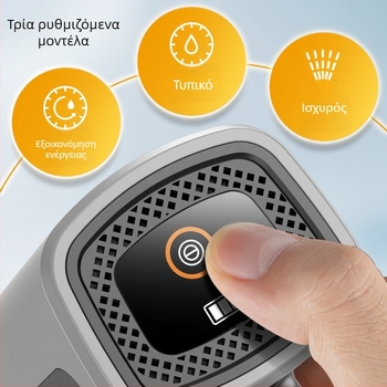 Ασύρματο πιστόλι πλυσίματος αυτοκινήτων υψηλής πίεσης με πτυσσόμενο σχεδιασμό, μοντέλο NJ-HE, κωδ. 1803, ABS σώμα, καθαρό βάρος 1,3 kg, ροή 17A