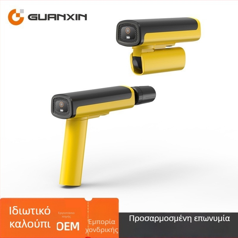 Ασύρματο πιστόλι πλυσίματος αυτοκινήτων υψηλής πίεσης με πτυσσόμενο σχεδιασμό, μοντέλο NJ-HE, κωδ. 1803, ABS σώμα, καθαρό βάρος 1,3 kg, ροή 17A