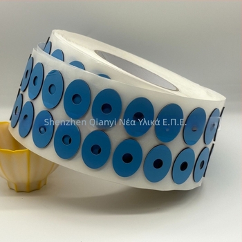 Αντιολισθητικά αυτοκόλλητα για τρίψιμο φακών - PE, 0,8 mm, κόλλα ανθεκτική σε υψηλές θερμοκρασίες, -20 έως 150°C, για κόλληση σε γυαλί