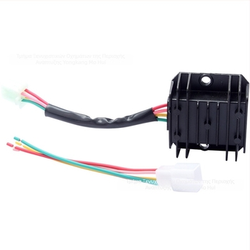 ATV 12V ρυθμιστής-διόρθωτης, τετραπινής σύνδεσης CG125-250CC GY6, με συνδετικό καλώδιο