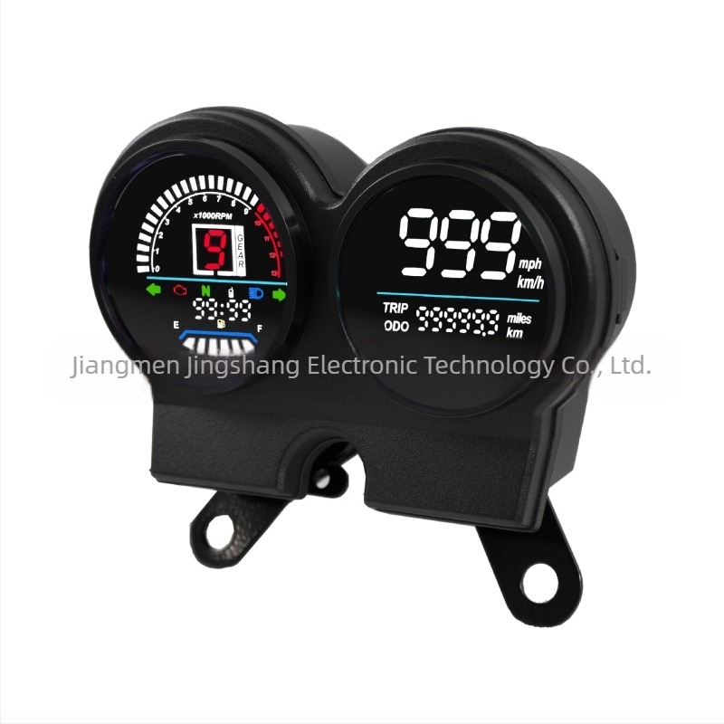 Ψηφιακό όργανο μοτοσικλέτας με LED οθόνη – 12V, μοντέλο AKT125, συμβατό με AKT125