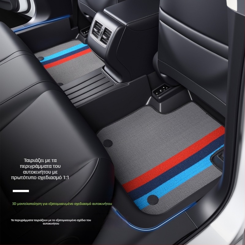 Πατάκια αυτοκινήτου Geely Emgrand, πλήρους κάλυψης από TPE, για GS/L/EC7, 5 θέσεων