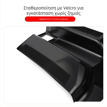 Πλάκα αντι-κλωτσιάς κάτω από το κάθισμα για Suzuki Jimny JB74/JB64/JC74 AT, ABS, ημι-κλειστός σχεδιασμός, υποδοχές ποδιών από TPE έγχυση, διαθεσιμότητα εξατομίκευσης