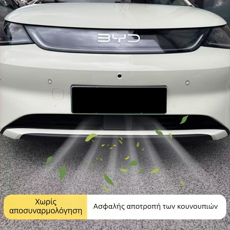 Δίκτυ προστασίας προφυλακτήρα εμπρός BYD Dolphin, προστασία κατά εντόμων για τη μεσαία γρίλια, συμβατό με 25 παραλλαγές Dolphin, ABS πλαίσιο, εγκατάσταση χωρίς αποσυναρμολόγηση