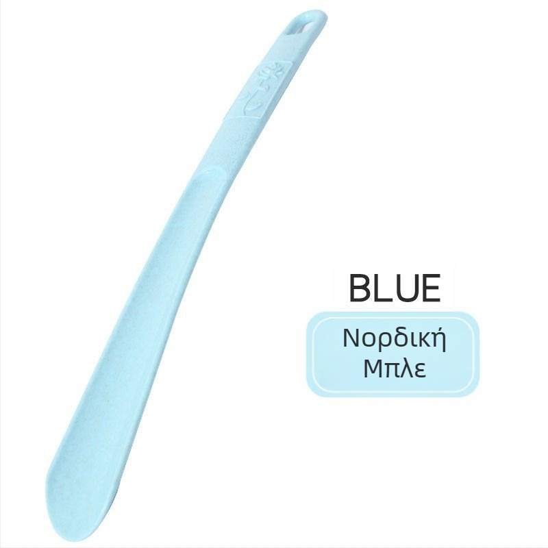 Μακρύς πλαστικός βοηθητικός εξάρτημα για τα παπούτσια — εύκολη χρήση για ηλικιωμένους, εγκύους και τεμπέληδες