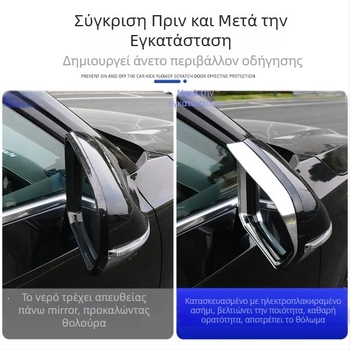 Κάλυμμα βροχής καθρέφτη οπισθοπορείας για GS8 Gen 2 (2022), διακοσμητικό αυτοκόλλητο Oberon (Μάρκα: Oberon; Τύπος: Κάλυμμα βροχής καθρέφτη οπισθοπορείας; Συμβατότητα: GS8 2η γενιά 2022; Υλικό: Άλλο)