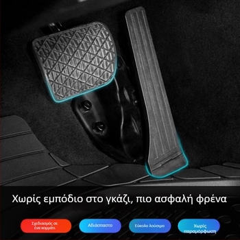 Πατάκια δαπέδου αυτοκινήτου — μονής κομής, PVC αντιολισθητικό υλικό, 5 mm πάχος, για γενικά μοντέλα, προέλευση Taizhou, Zhejiang