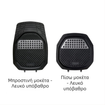 Πατάκια δαπέδου αυτοκινήτου — μονής κομής, PVC αντιολισθητικό υλικό, 5 mm πάχος, για γενικά μοντέλα, προέλευση Taizhou, Zhejiang