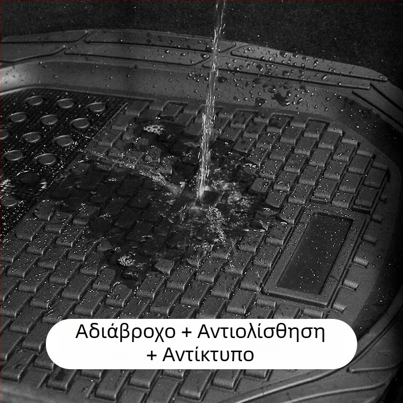 Πατάκια δαπέδου αυτοκινήτου — μονής κομής, PVC αντιολισθητικό υλικό, 5 mm πάχος, για γενικά μοντέλα, προέλευση Taizhou, Zhejiang