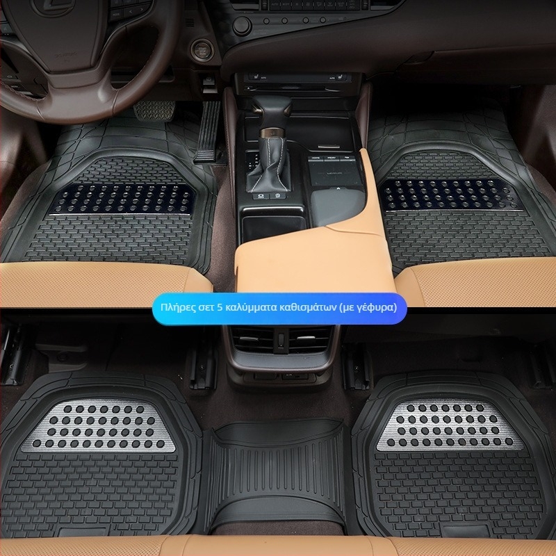 Πατάκια δαπέδου αυτοκινήτου — μονής κομής, PVC αντιολισθητικό υλικό, 5 mm πάχος, για γενικά μοντέλα, προέλευση Taizhou, Zhejiang