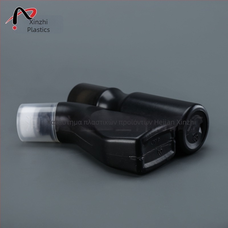 Άδειο μπουκάλι για λύσεις αυτοκινήτου γυαλιού - 75-100 ml, PE πλαστικό, συσκευασία τύπου βάζου, με καπάκι