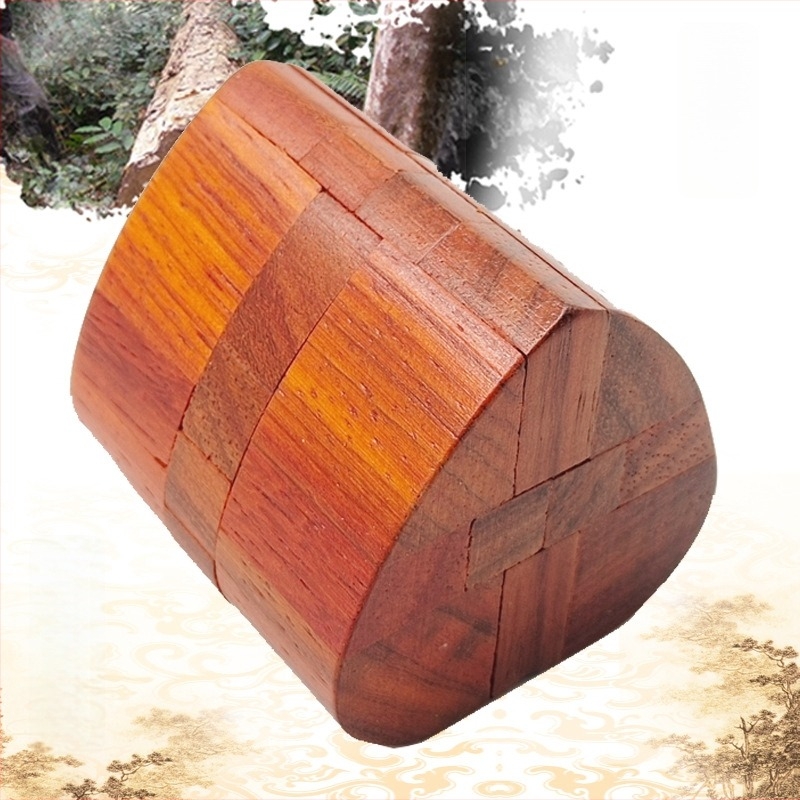 Σετ Kong Ming/Luban Lock – Ξύλινο Puzzle Παιχνίδι, Συσκευασία blister, Προσαρμογή δειγμάτων, Ηλικίες 7–14