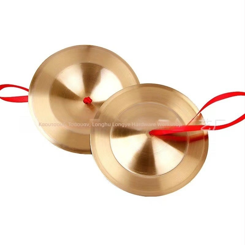 Cymbals Ya Le Sound, μοντέλο 4, 2 τρύπες, τονικότητα: Καμία, κατάλληλα για ψυχαγωγία σκακιού και καρτών, μουσικά όργανα και εκδηλώσεις