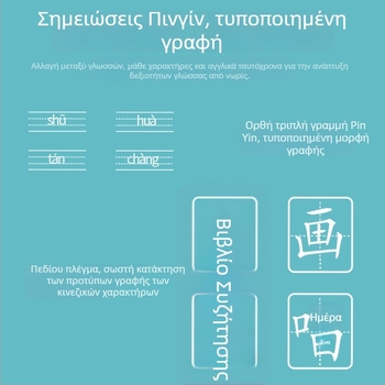 Πενάκι ανάγνωσης με ήχο για παιδιά 4–6 ετών, πλαστικό σώμα, αναπαραγωγή ήχου, μπαταρία λιθίου