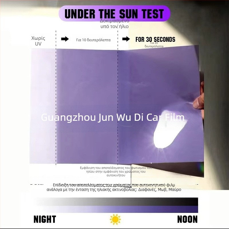 Jwudmvp TPU ταινία προστασίας φώτων πίσω με αλλαγή χρώματος, για Nissan N7 2025 – 6ετή εγγύηση