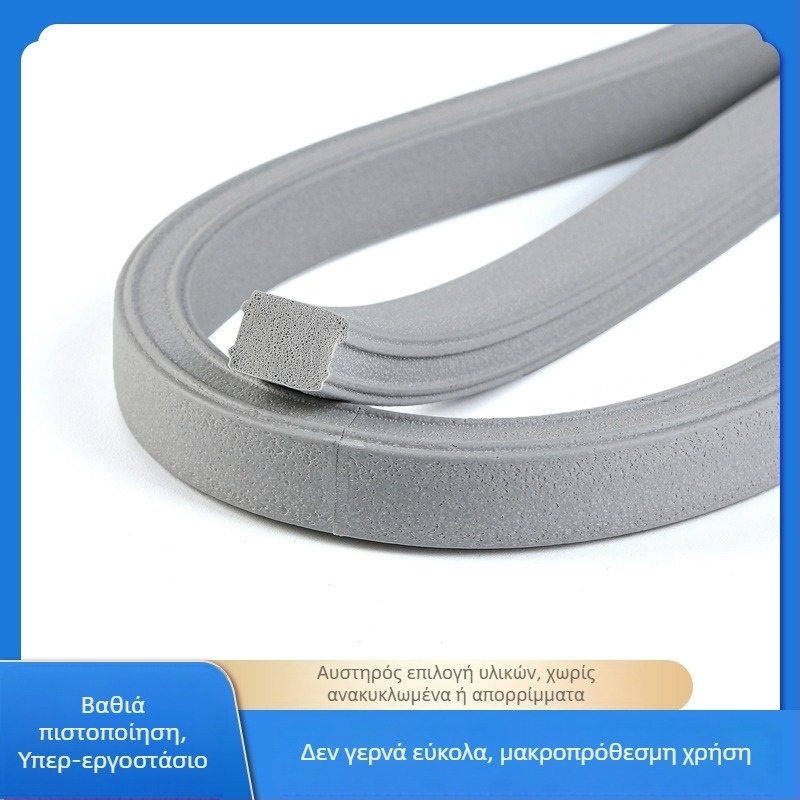 Σιλικονούχα λωρίδα σφράγισης με Λ-σχήμα για αυτοκίνητα, ντουλάπες, πόρτες και παράθυρα, -40°C έως +300°C