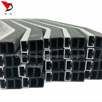 Σιλικονούχα λωρίδα αισθητήρα για ασφάλεια και αποτροπή σύγκρουσης, διατομής τύπου D, μοντέλο YD-35, -40°C έως 80°C, κατάλληλη για πόρτες AGV, αυτοκίνητα και μηχανήματα