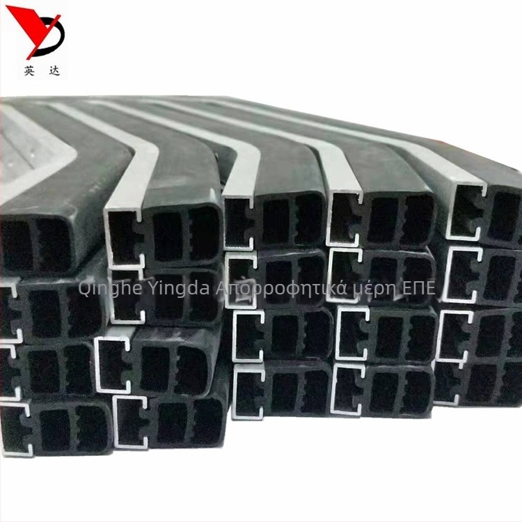 Σιλικονούχα λωρίδα αισθητήρα για ασφάλεια και αποτροπή σύγκρουσης, διατομής τύπου D, μοντέλο YD-35, -40°C έως 80°C, κατάλληλη για πόρτες AGV, αυτοκίνητα και μηχανήματα