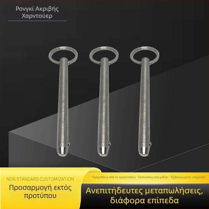 Κλειδωμένος βύσμα γρήγορης απελευθέρωσης με ελατήριο για αθλητικό εξοπλισμό — Μάρκα Rongyi Precision, Πρότυπο Others19080901022, Φινίρισμα επιφάνειας: Καθαρή