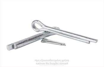 Hairpin cotter pin, 4mm, γαλβανισμένος GB91, χάλυβας με άνθρακα Q235, εξαρτήματα για τη μηχανολογική βιομηχανία
