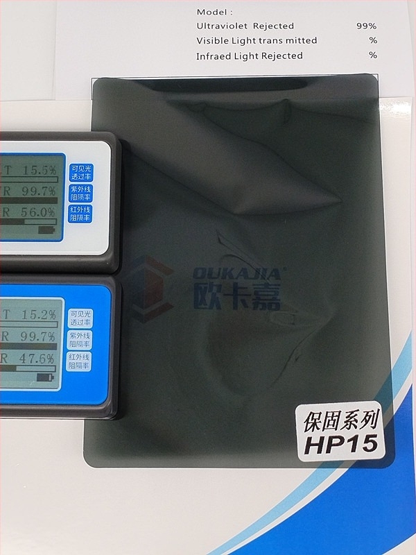 Φιλμ παραθύρων αυτοκινήτου με προστασία από έκρηξη και θερμομόνωση – UV προστασία 99%, διαπερατότητα φωτός 65%, θερμική απομόνωση 34%, πάχος 2 mil, κόλλα σε υδατική βάση, κατάλληλο για όλο το αυτοκίνητο