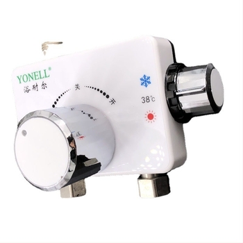 Επιφανειακά τοποθετούμενη ηλιακή θερμοστατική βαλβίδα ανάμιξης για ντους, Yonell, 0.6 MPa, 1–99°C