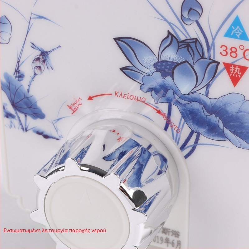 Βαλβίδα ανάμιξης σταθερής θερμοκρασίας για ηλιακό/ηλεκτρικό θερμοσίφωνο — Μοντέλο 2016; Πίεση 0.1-8 MPa; Ψυχρή 0-35°C, Θερμή 45-95°C; Ø20 mm; Ροή 2; Μάρκα Xin Si Bath; Στυλ Μοντέρνο Μινιμαλιστικό