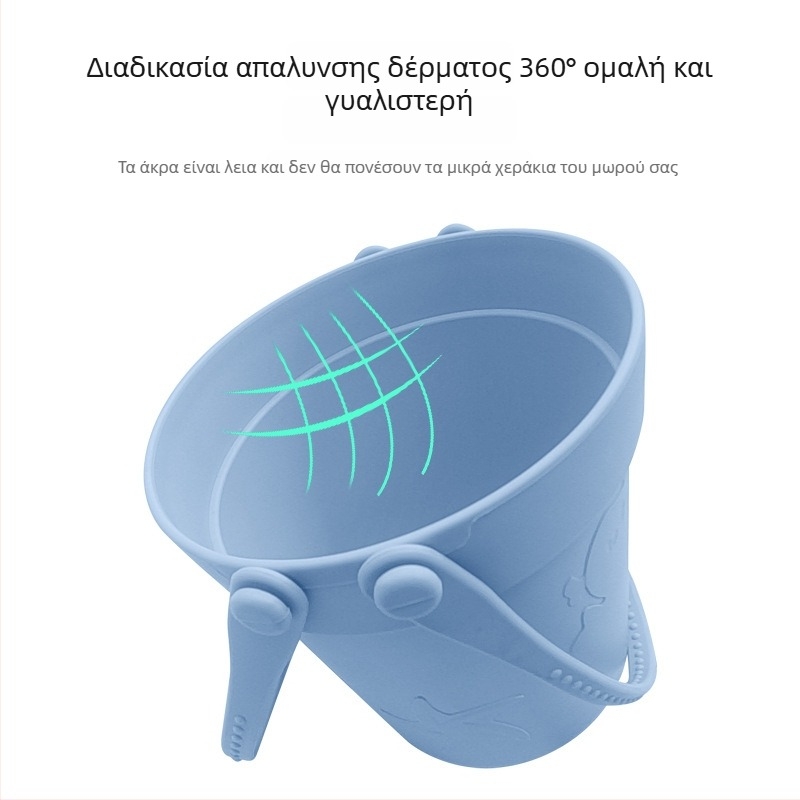 Σετ παιχνιδιού για παραλία από σιλικόνη – εργαλεία άμμου και νερού, 430 g/σετ, για ηλικίες 4–6 ετών