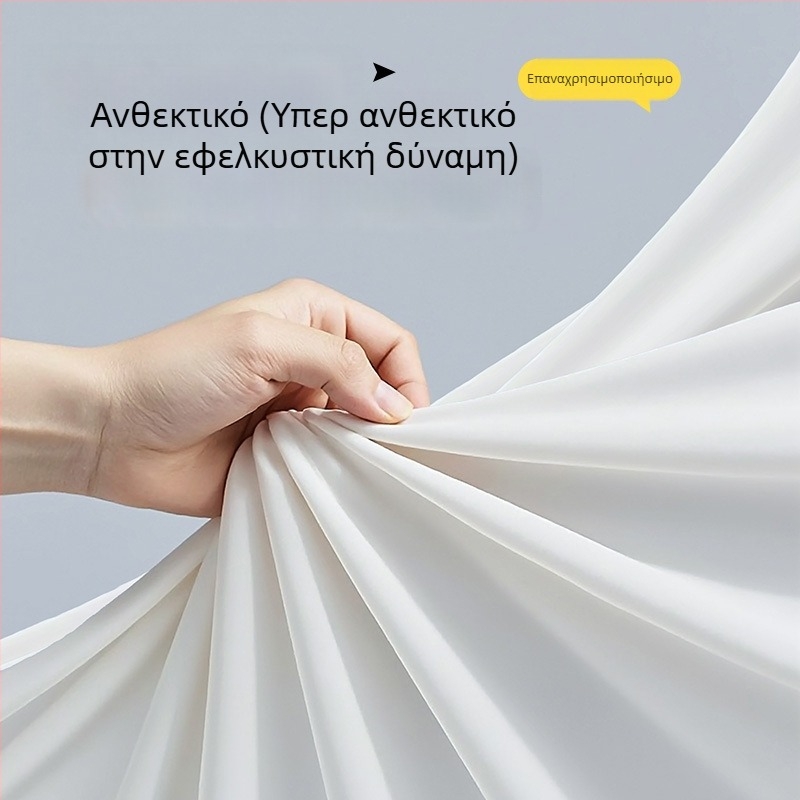 Μίας χρήσης PEVA αδιάβροχο με παχυμένο EVA ύφασμα, ενήλικας μακρύ σχέδιο, κατάλληλο για πεζοπορία και εξωτερικές μετακινήσεις