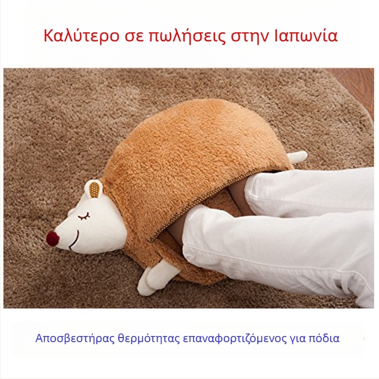 USB επαναφορτιζόμενες παντόφλες θέρμανσης ποδιών, Unisex, θέρμανση πολλαπλών σημείων, suede επάνω μέρος, TPU σόλα