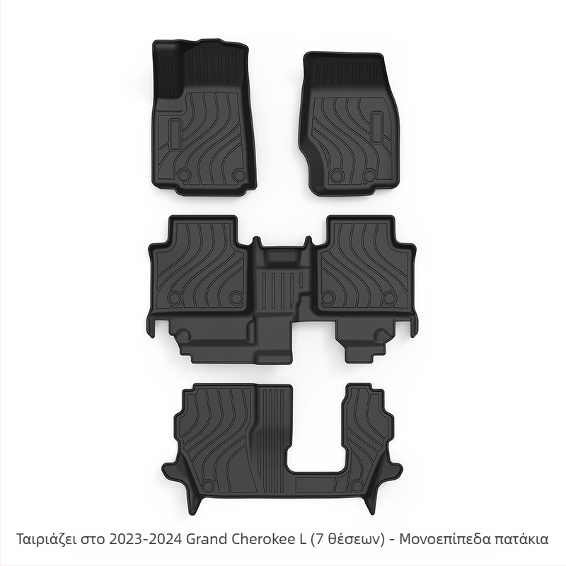Πλήρης κάλυψη από TPE πατάκια δαπέδου για Jeep Grand Cherokee, μοντέλα 2011–2025