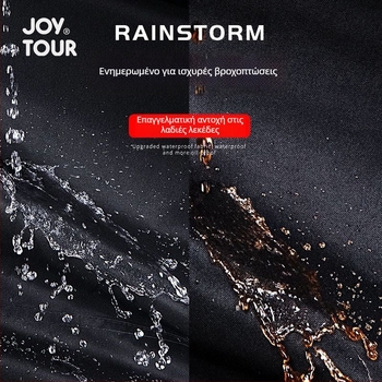 Σετ διαχωριζόμενου αδιάβροχου μπουφάν και παντελόνια για ενήλικες — unisex, πλήρης κάλυψη σώματος, Oxford ύφασμα, PU κόλλα αδιαβροχοποίησης