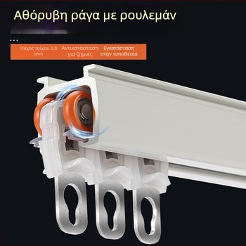 Σύστημα γραμμής κουρτινών με κράμα αλουμινίου, μοντέλο C830, φινίρισμα ηλεκτροφόρησης, μοντέρνος μινιμαλισμός, εξατομικευμένη επεξεργασία