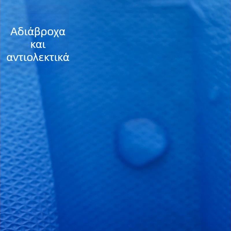 Xianzhibo Κάλυμματα παπουτσιών από CPE, με ημι-κάλυμμα, προστασία από σκόνη, 50 τεμάχια ανά συσκευασία