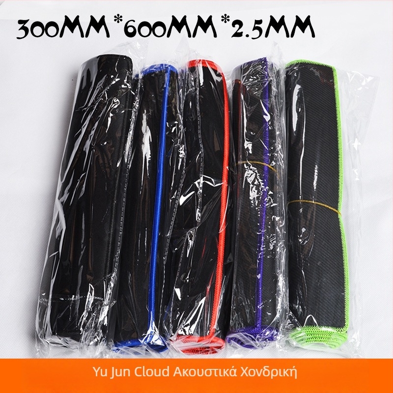 Μεγάλο καουτσούκ ποντίκι για παιχνίδια με ενισχυμένες άκρες, μονοπλευρη, κατασκευή με έγχυση, επιφάνεια γραφείου